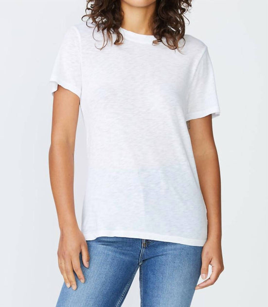 Stateside Crewneck Tee White Small 2