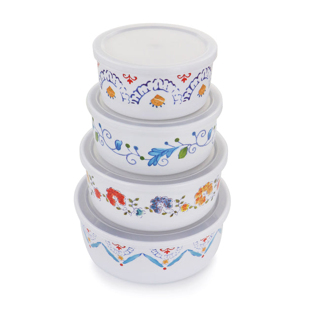 Gibson Anaya Round Nesting Food Storage Set 3