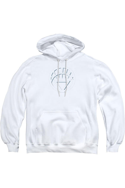 Sweat à capuche Gildan Green Lantern Logo Blanc XXL 2