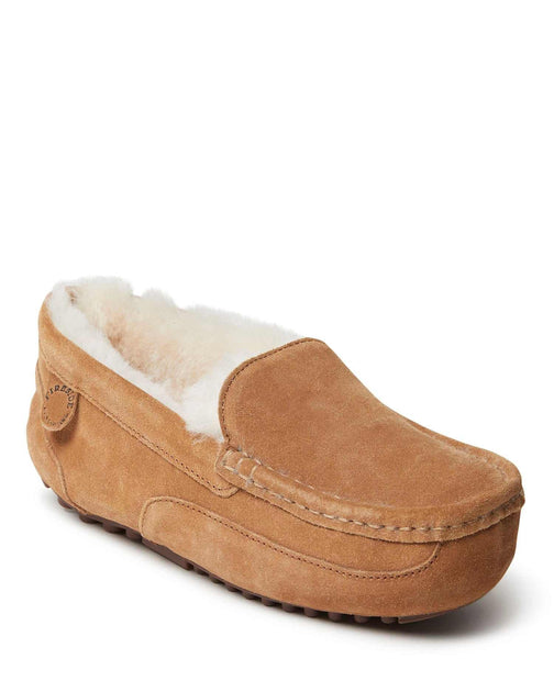 Fireside By Dearfoams Melbourne Moccasin Green US 9 3