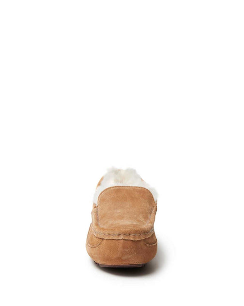 Fireside By Dearfoams Melbourne Moccasin Green US 9 5