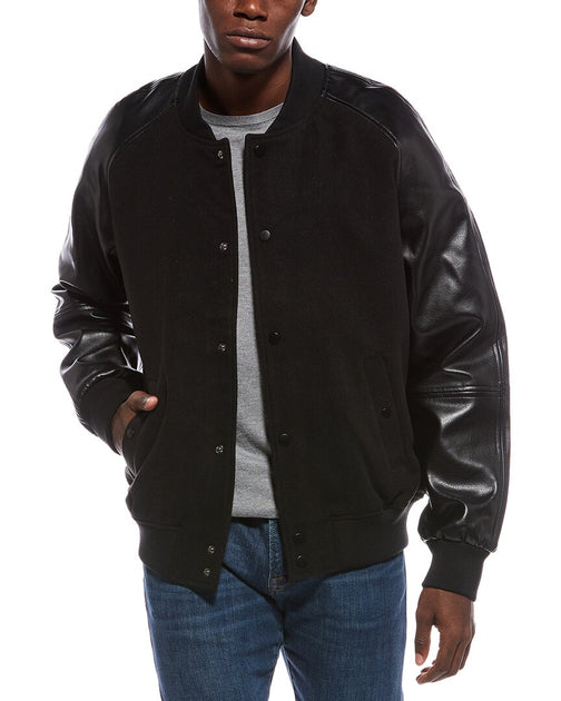 Slate & Stone Varsity Jacket | ShopSimon