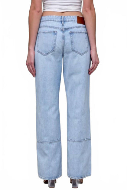 HIDDEN Logan High Rise Relaxed Dad Fit Jean Blue 26 3