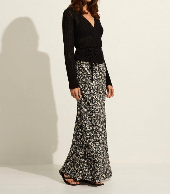 Auguste the Label Maeve Maxi Skirt Black Small 4
