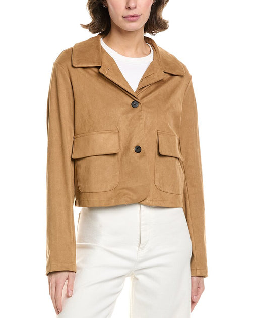 To My Lovers Casual Jacket Brown Medium 2