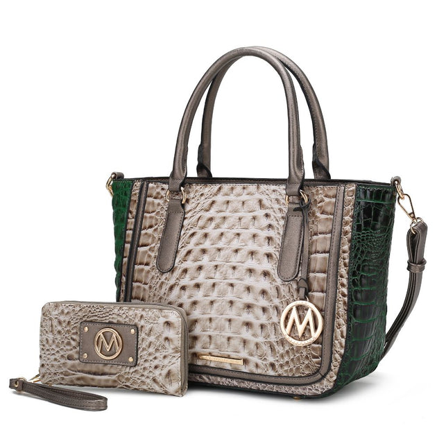 Sac Satchel MKF Bonnie Marron 2