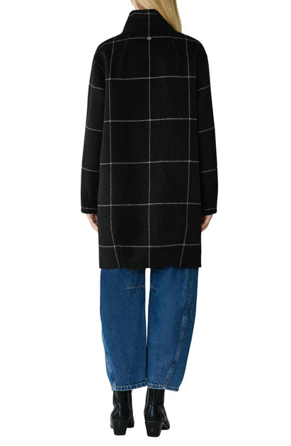 Soia & Kyo Jackie Wool Blend Longline Coat Multi Medium 3