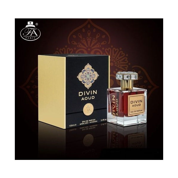 Fragrance World Divin Aoud Eau de Parfum Unisex 4