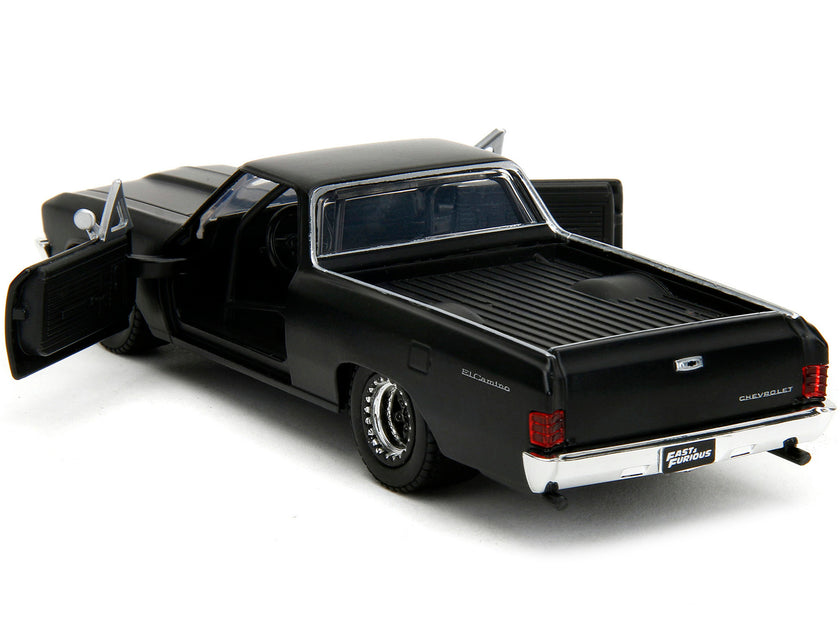 Jada 1967 Chevrolet El Camino Diecast Model Car Black 1/32 2