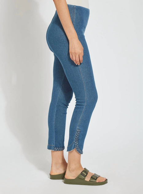 Lyssé Happy Hour Braided Crop Pants Multi Small 3