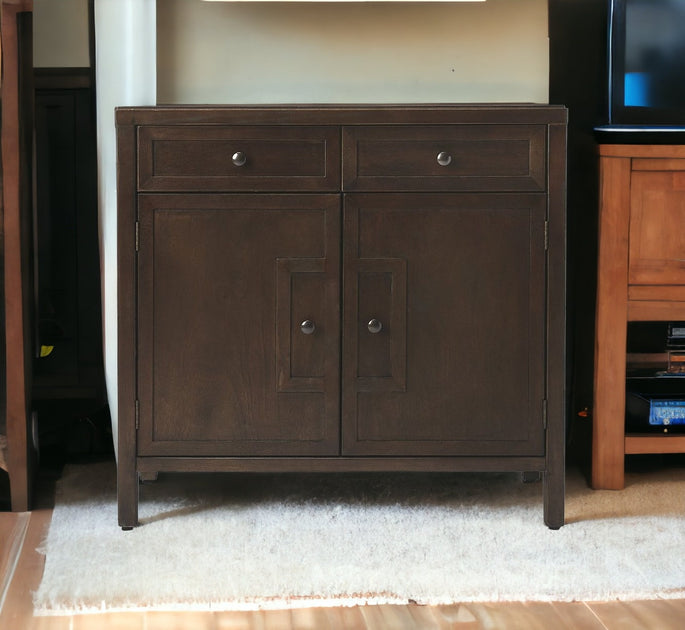 Hivvago Imperial Console Cabinet Coffee 3