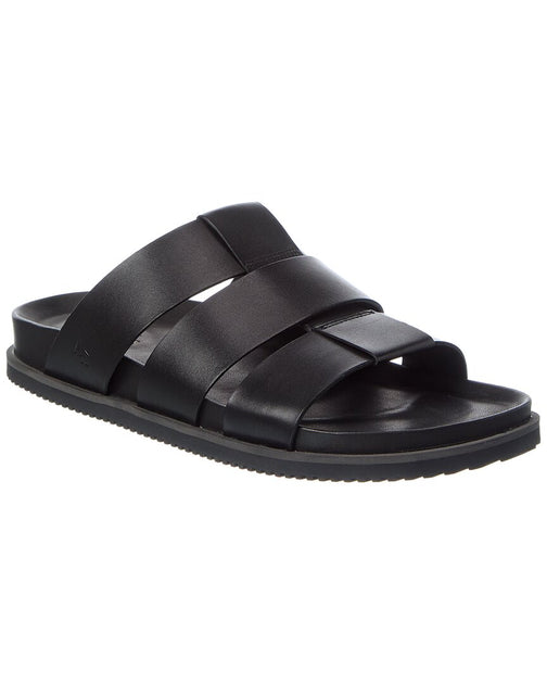 Allen Edmonds Davis Leather Sandal Black US 8.5 2