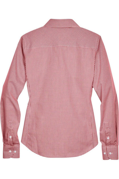 Devon & Jones Crown Collection Women's Woven Dress Shirt White XLarge 3