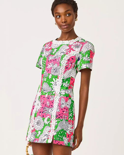 Lilly Pulitzer Salem Shift Romper Multi US 14 2
