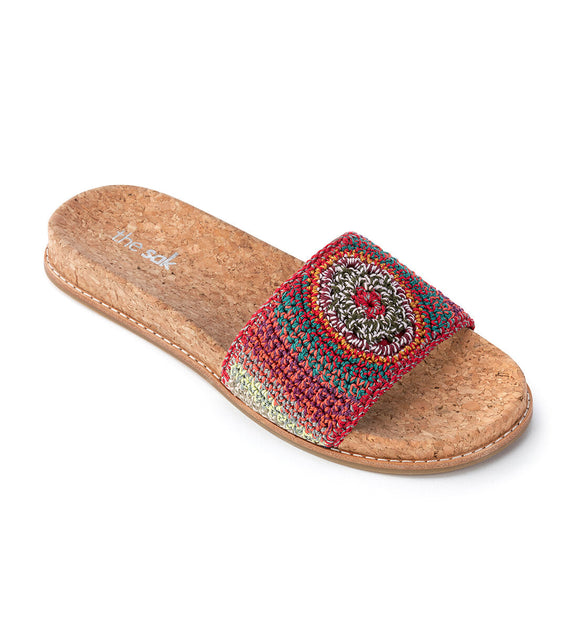 The Sak Mendocino Slide Sandal Multi US 8 2