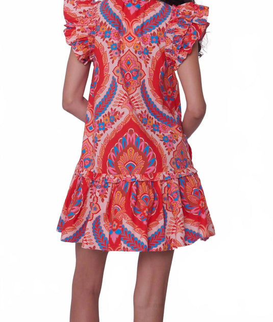 LOVE THE LABEL Edith Dress Multi Large 3