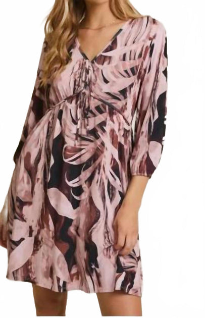 GILLI Damen Bloom Gracefully Midikleid - Plus Size 3X Pink 3