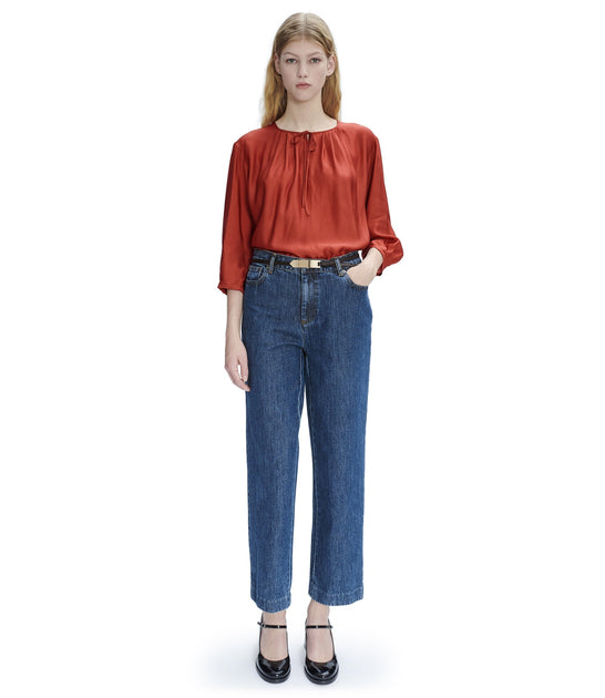 A.P.C. Anouk Blouse Red EU 36 3