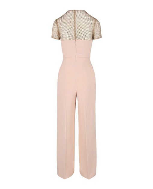 ワンピース Stella Mccartney Crystal-Embellished Short Sleeve Jumpsuit Stella McCartney Crystal-embellished Short Sleeve Jumpsuit