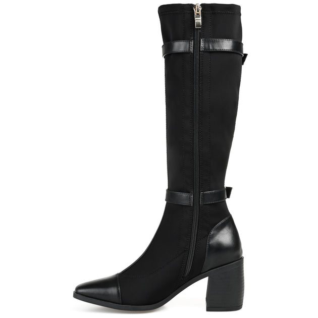 Journee Collection Gaibree Boot Red 8.5 3