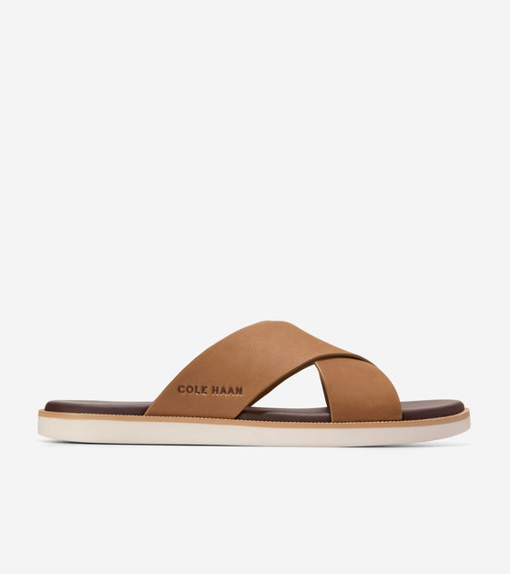 Cole Haan Men's Nantucket Cross Strap Sandals | ShopSimon