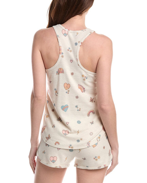 PJ Salvage Sunshine Mind Tank Light Oatmeal Large 3