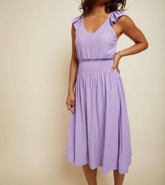 Nation LTD Mina Dress Purple XSmall 3