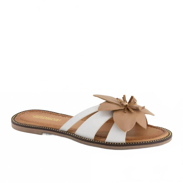 Andrea Women Sandal White US 6 2