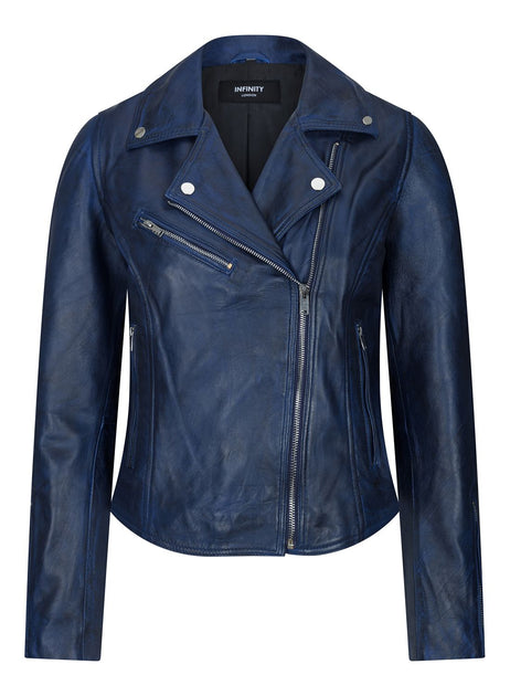TruClothing Biker Jacket Blue XXL 2