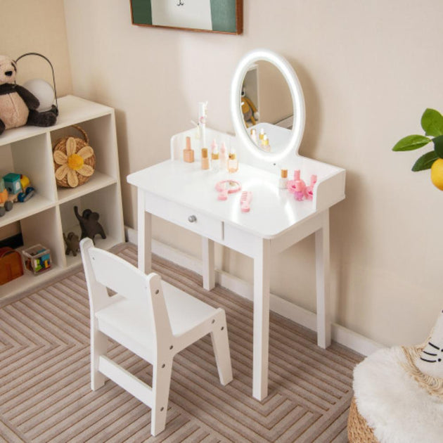 Hivvago Kids Vanity Set White 2
