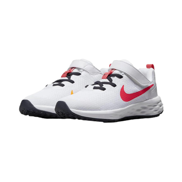 Nike Revolution 6 NN PSV White/Gridiron/Laser Orange/Sea Coral US 1 4
