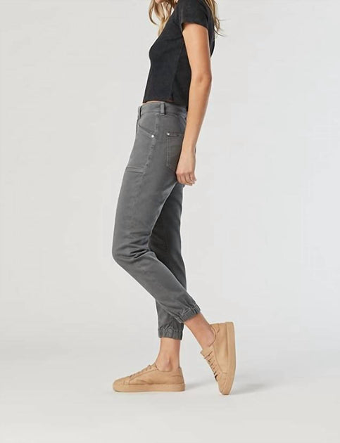 Mavi Anna High Rise Slim Jogger Gris 3