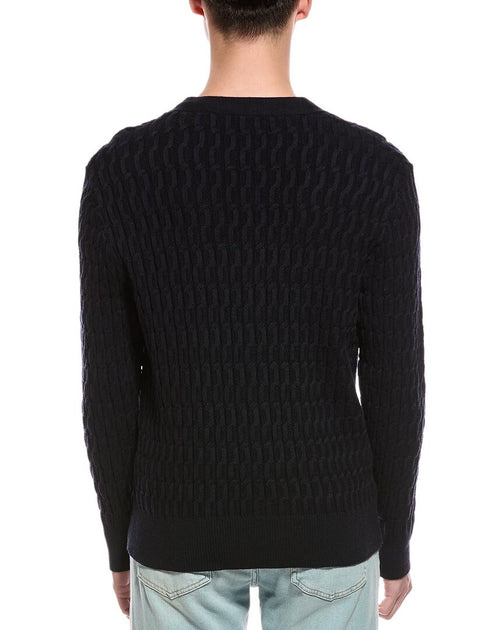 Slate & Stone Strickcardigan mit V-Ausschnitt Schwarz Small 3