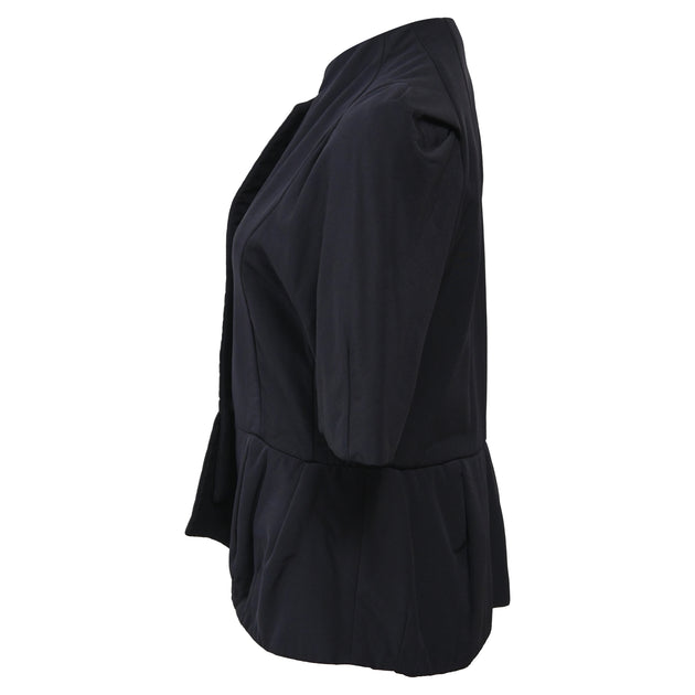 Marni Peplum Jacket Navy Blue EU 40 3