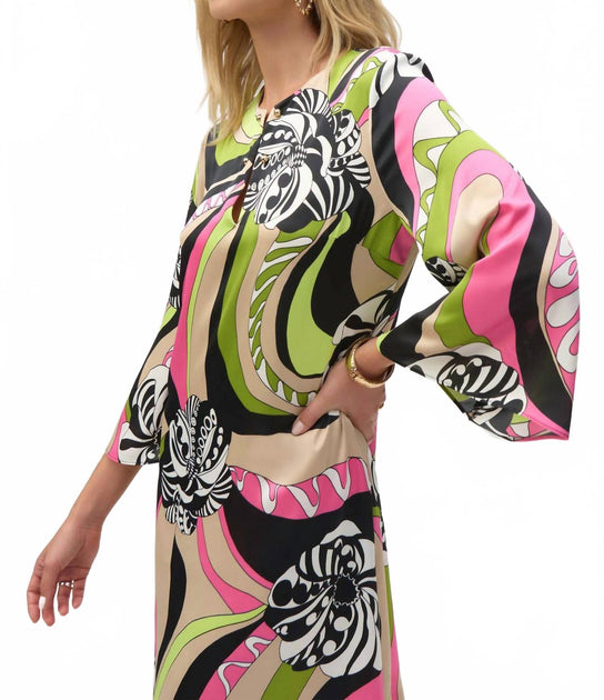 Joseph Ribkoff Straight Dress Black US 8 4