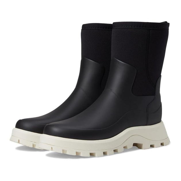 Hunter City Explorer Short Neoprene Boots Black/Shaded White US 6 3