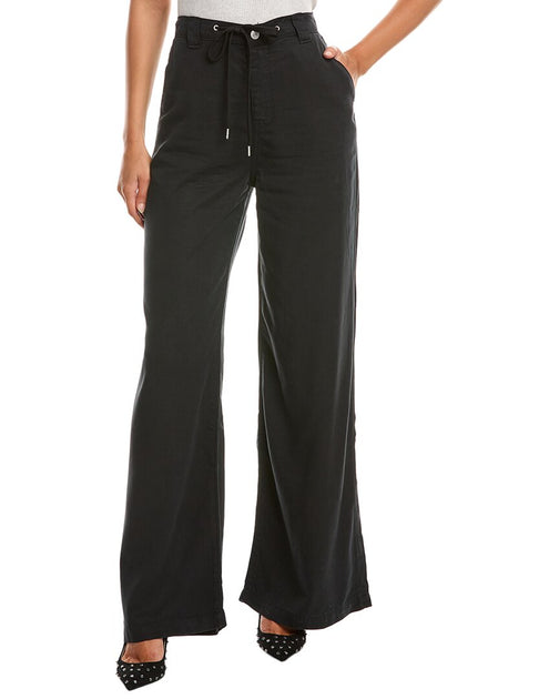 HUDSON Jeans Tie-Front Pant Black 25 2
