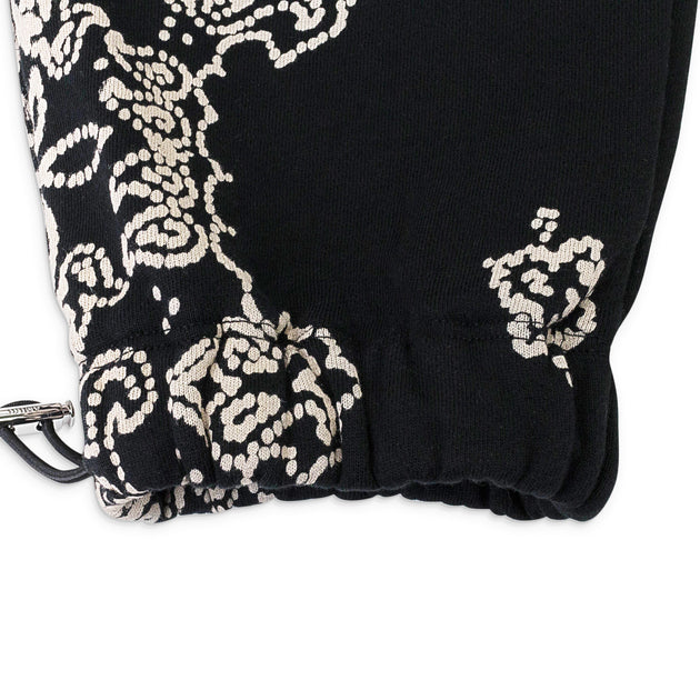 Amiri Bandana Bleach Sweatpants Black Small 3