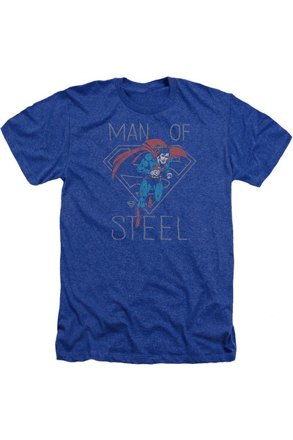 Gildan DC Comics Hardened Heart T-Shirt Blue Medium 2