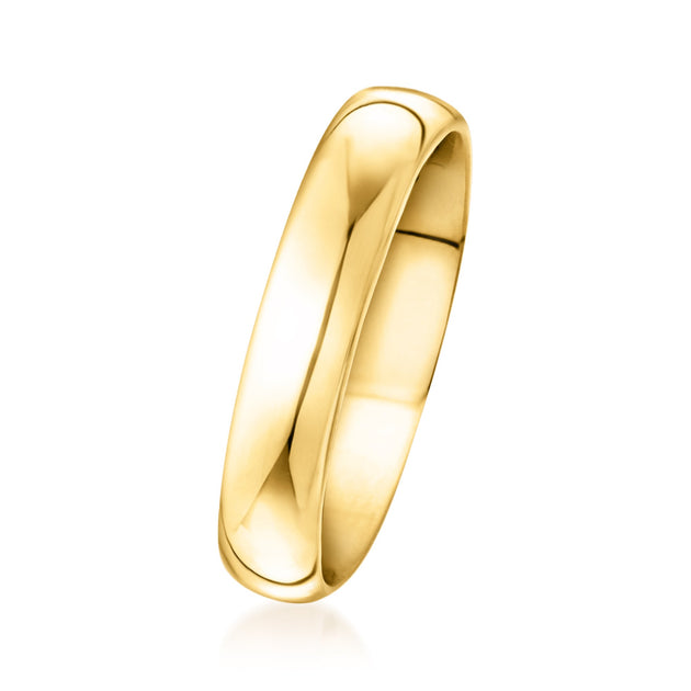Ross-Simons Women's Wedding Ring 14kt Yellow Gold US 7 4