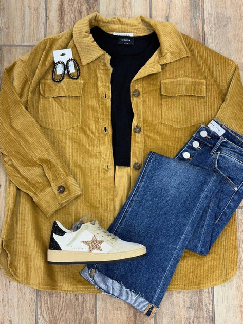 Hayden LA Shacket Yellow Small 2