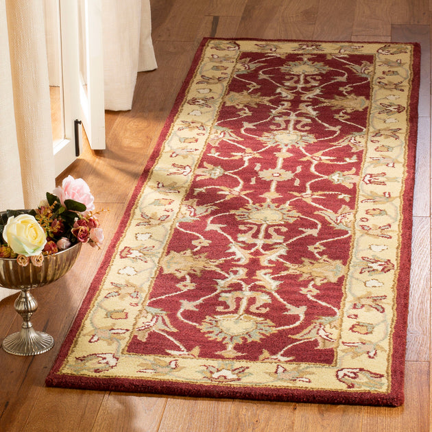 Safavieh HG343 Area Rug Red/Gold 3