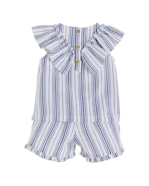 Babycottons 2pc Jacket & Pant Set Blue US 6 3