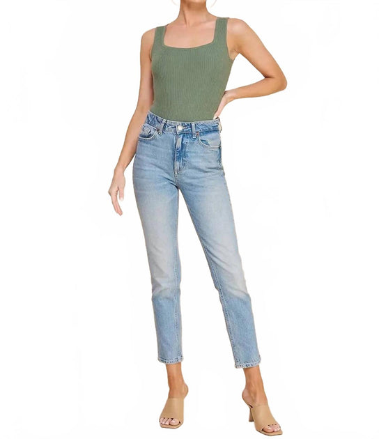 ALLIE ROSE Lily Bodysuit Green Medium 2