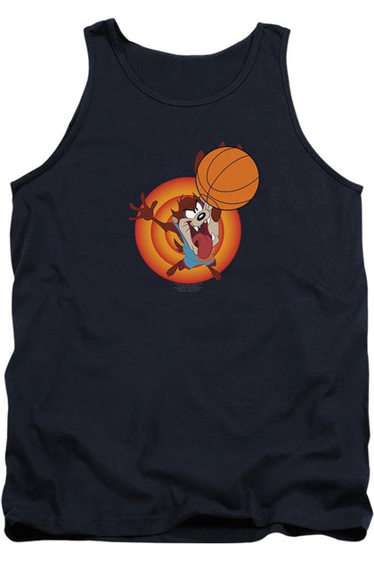Gildan Space Jam 2 Taz Slam Tank Top Blue Large 2