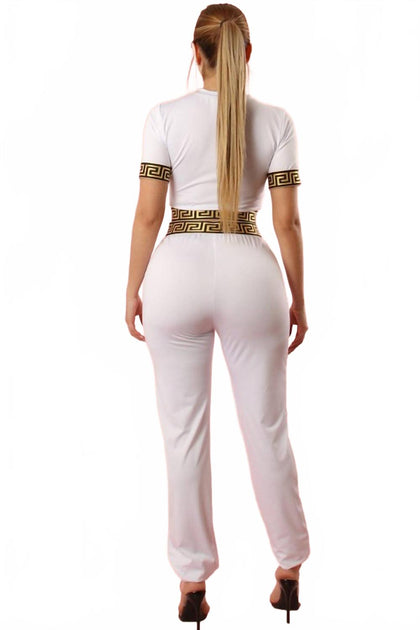 Yellow Cabbage Two-Piece Set White Medium 3
