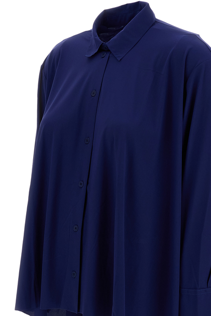 IRIE Tailliertes Blaues Hemd 5