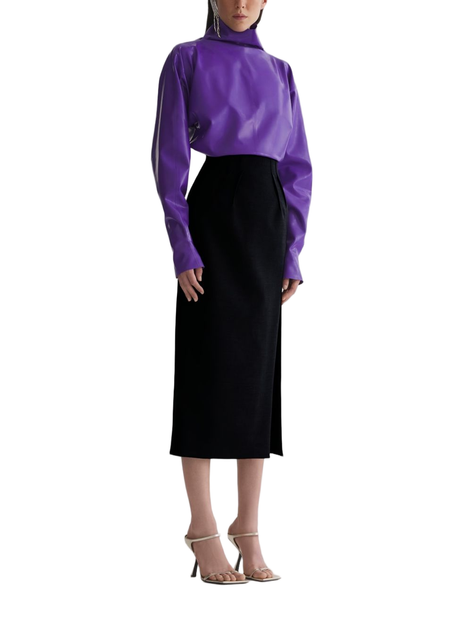 Mugler High-Waisted Skirt Black EU 40 4
