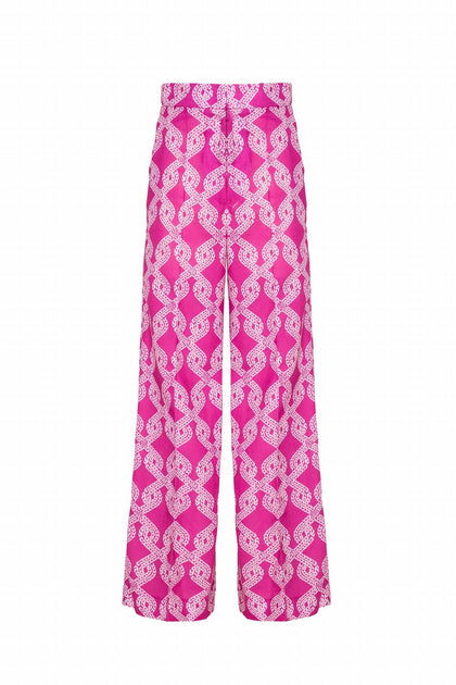 Kleid Palazzo Pants Pink XS 4