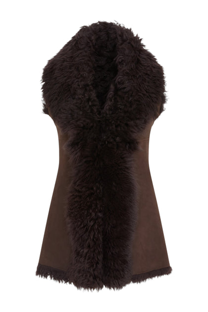 Infinity Parkes Womens Gilet Brown US 14 2